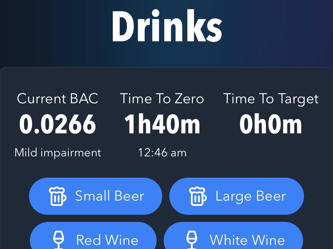 Drinks App
