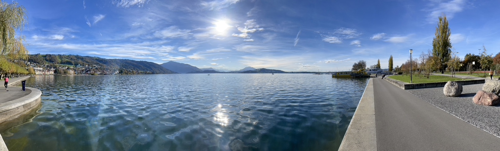 Panorama of the Zugersee
